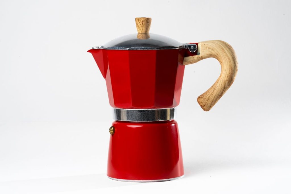 CAFETERA MOKA ROJA – Italian Coffee